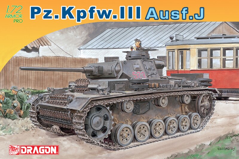 модель 1/72 Танк Pz.HI Ausf. J поздний